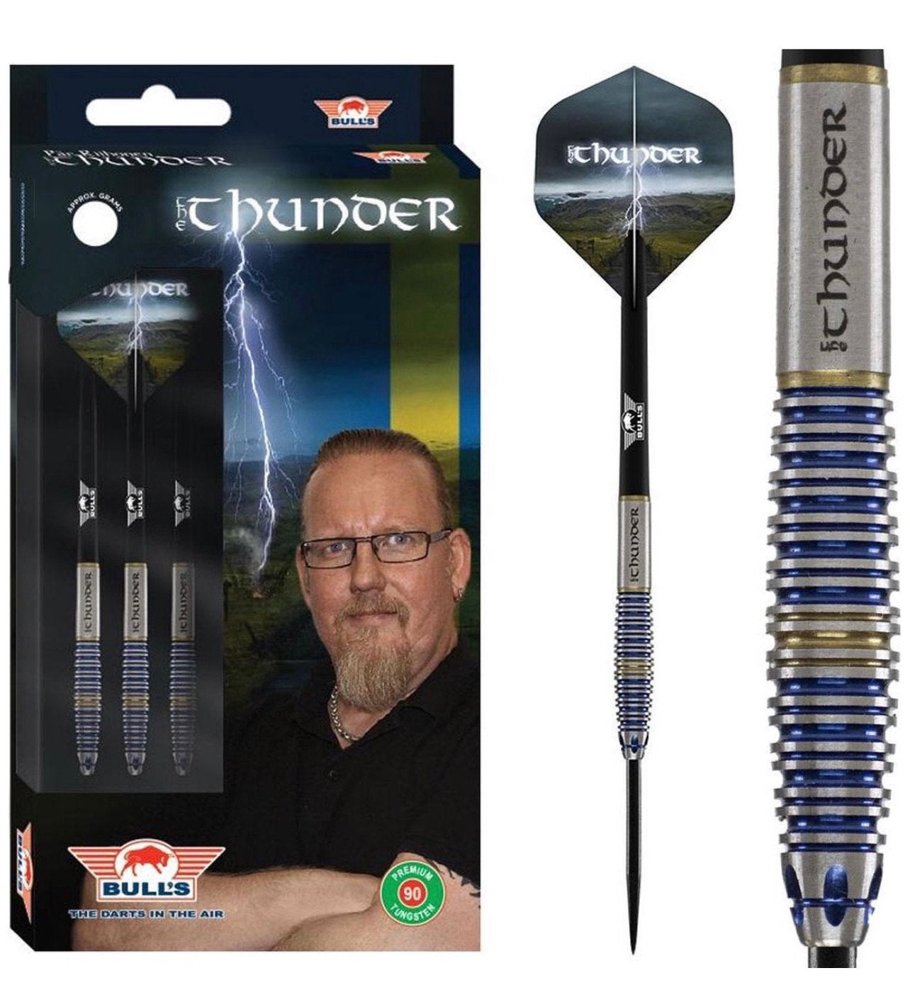 Bulls The Thunder 90% dartpijlen 25 Gram, Ophalen of Verzenden, Nieuw, Pijlen