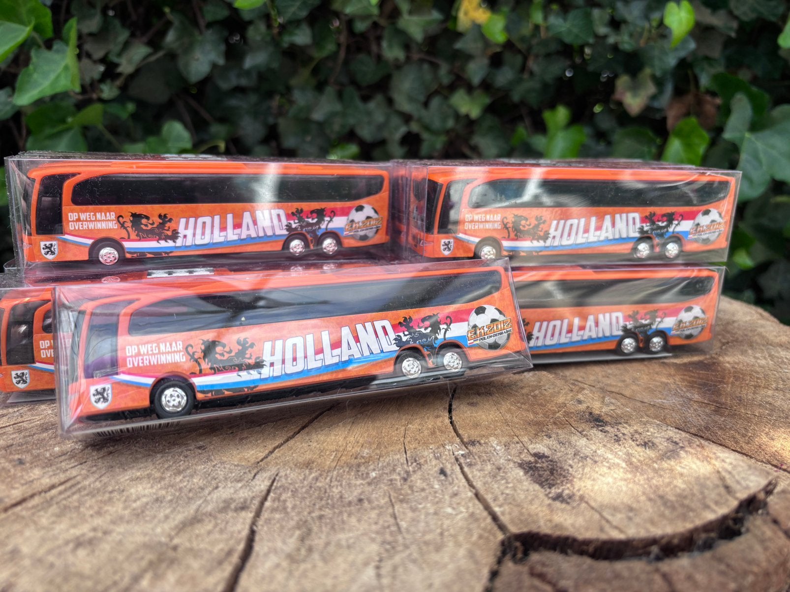 EK Voetbal spelersbus 12 stuks bus, Ophalen of Verzenden, Nieuw