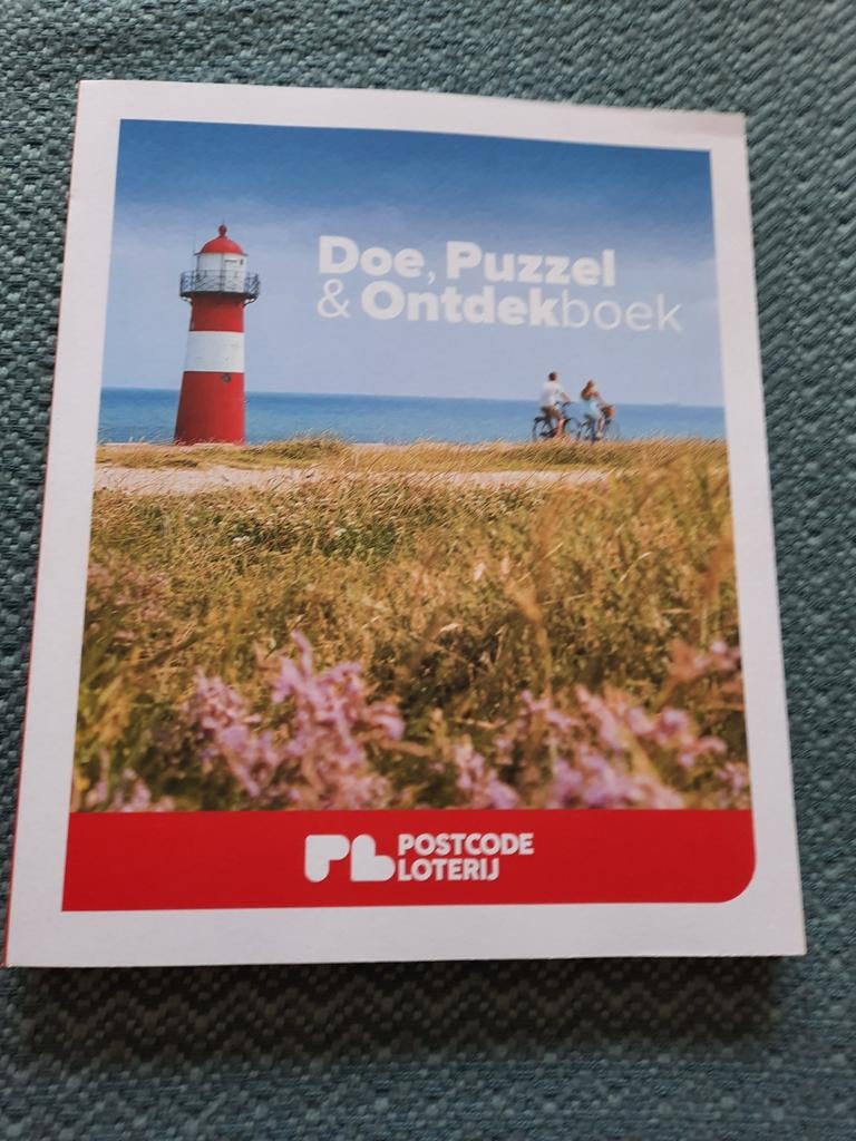 Postcode Loterij Doe, Puzzel & Ontdekboek - Nieuwstaat, Boeken, Overige Boeken, Zo goed als nieuw, Ophalen of Verzenden