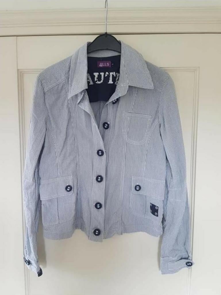 Jills Nautic mt 38 stripes 🩵🤍, Kleding | Dames, Jasjes, Kostuums en Pakken, Maat 38/40 (M), Nieuw, Ophalen of Verzenden, Jills Nautic