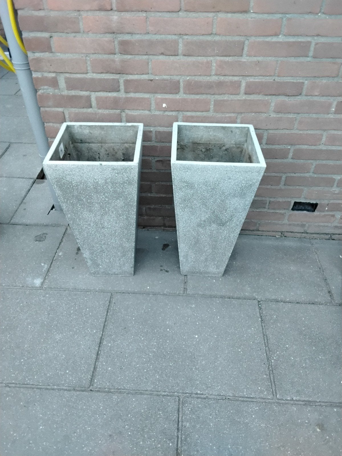 plantenbakken, Tuin en Terras, Bloembakken en Plantenbakken, Ophalen, Steen, Gebruikt, Minder dan 60 cm