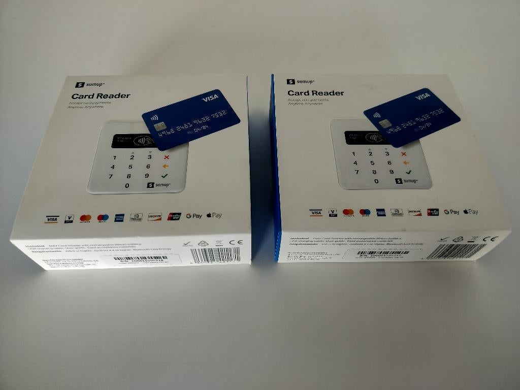 2x contactloos pinapparaat (Kaartlezer van Sumup), Ophalen, Overige typen