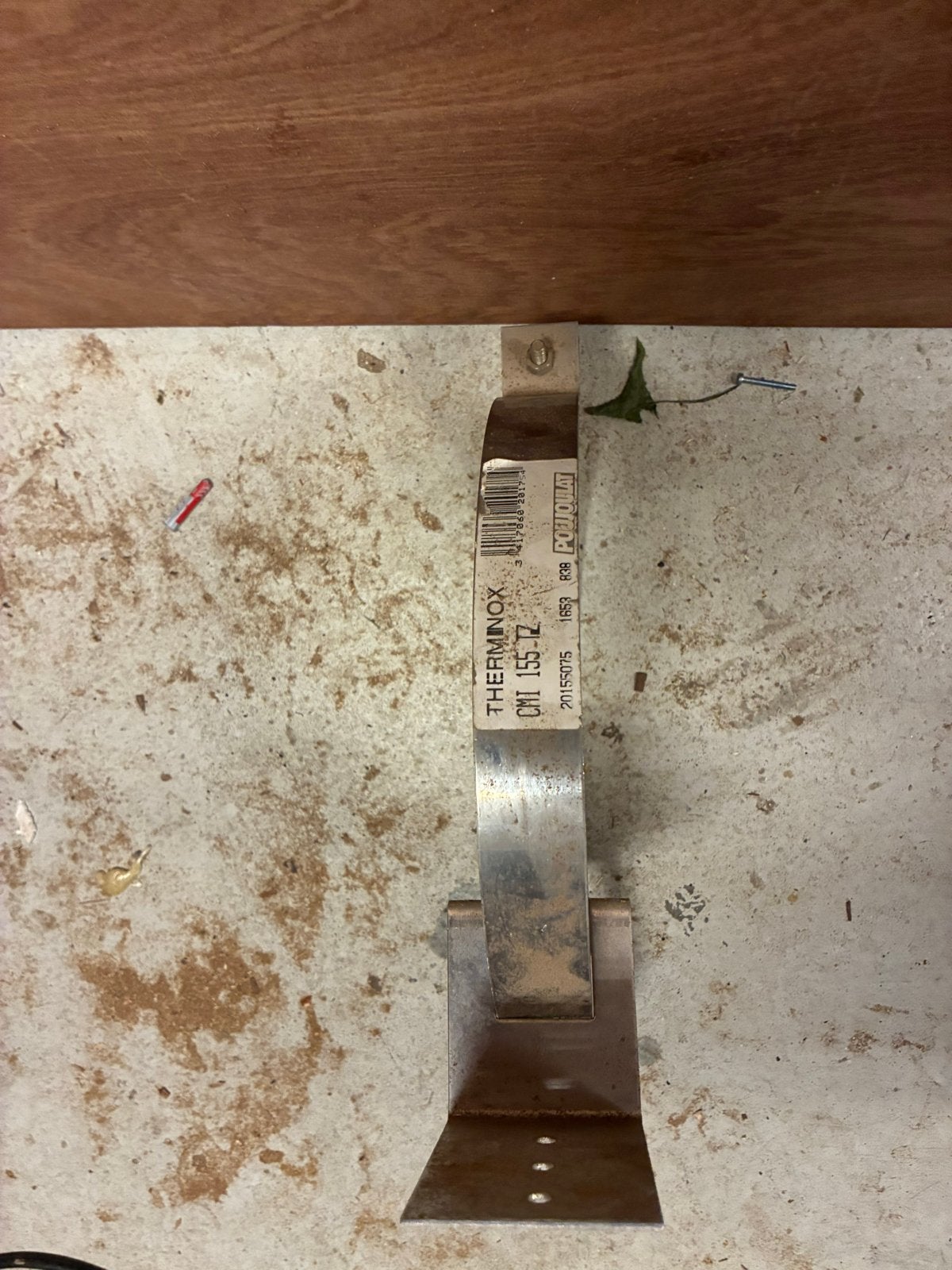 Thermanox CM 155-JZ Bevestigingsbeugel, Ophalen of Verzenden, Gebruikt, Overige brandstoffen