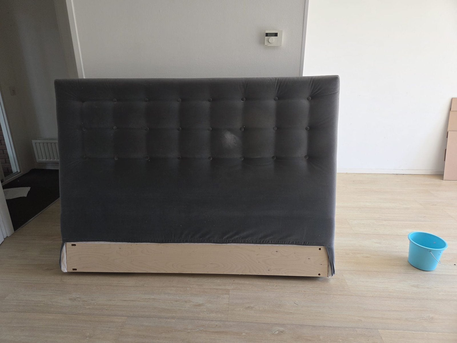 Kongsfjord hoofdbord, Ophalen, Tweepersoons, Zo goed als nieuw, 180 cm