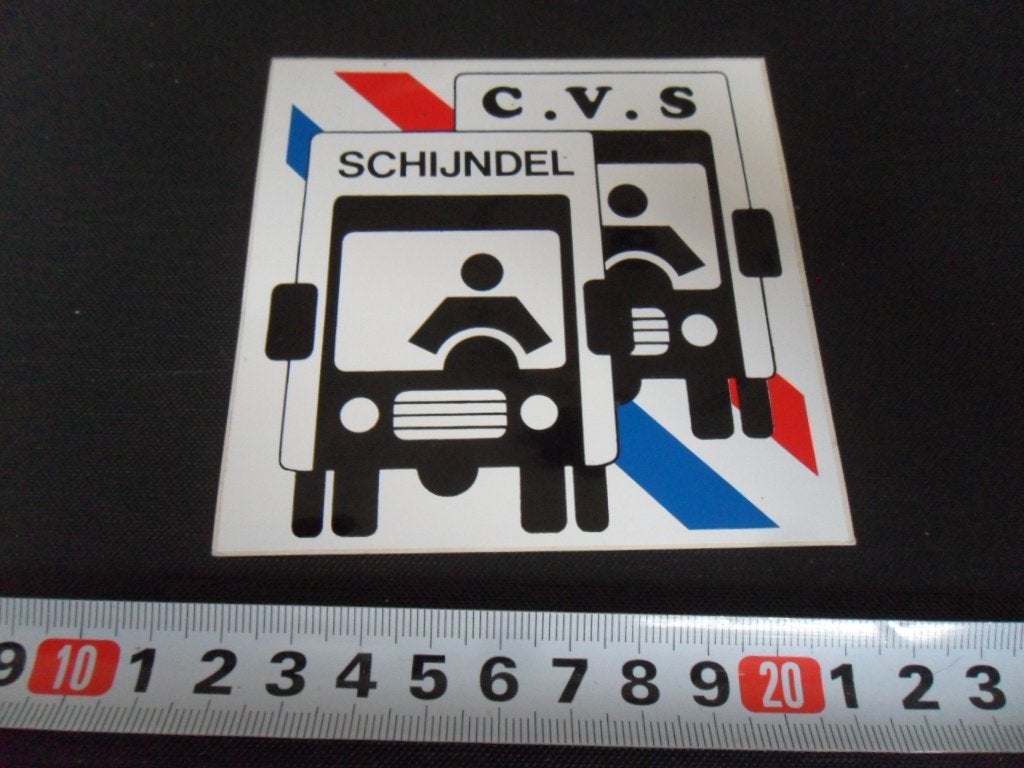 sticker C.V.S. Schijndel, Ophalen of Verzenden, Zo goed als nieuw