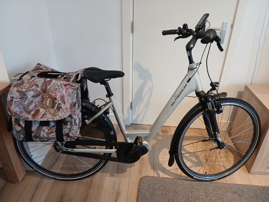Te koop elektrische fiets Superior SSC 200 maat 46, Fietsen en Brommers, Zo goed als nieuw, Minder dan 47 cm, 50 km per accu of meer