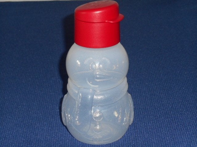 Tupperware Ecofles / Eco Fles Sneeuwman, Ophalen of Verzenden, Nieuw, Overige typen, Met tuit/dop