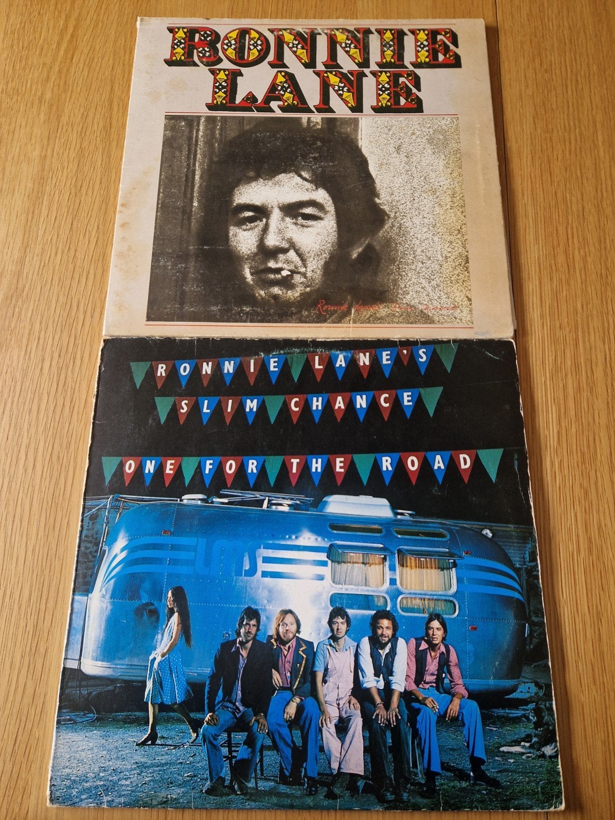 2 LP's Ronnie Lane - Slim Chance & One for the road, LP, Gebruikt, Ophalen of Verzenden, 12 inch