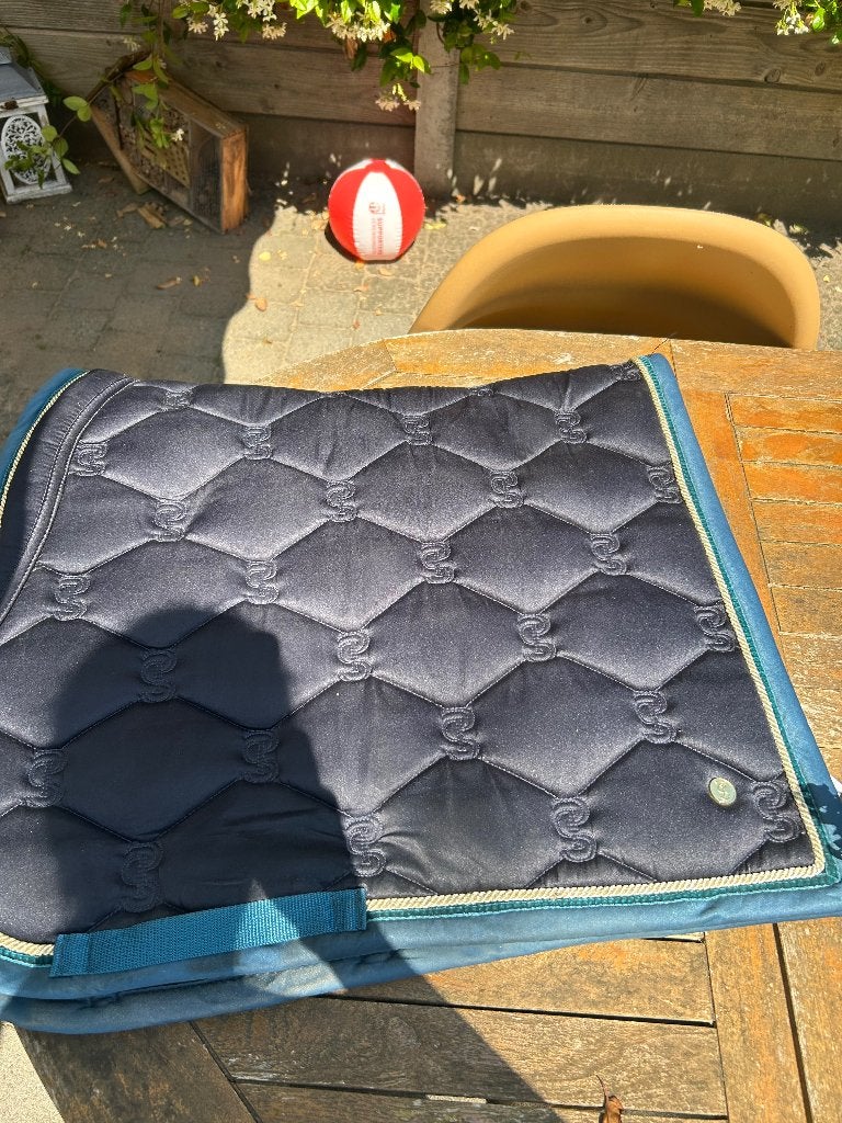 Dekje, Dressuurdekje, Zo goed als nieuw, PS of Sweden, Blauw