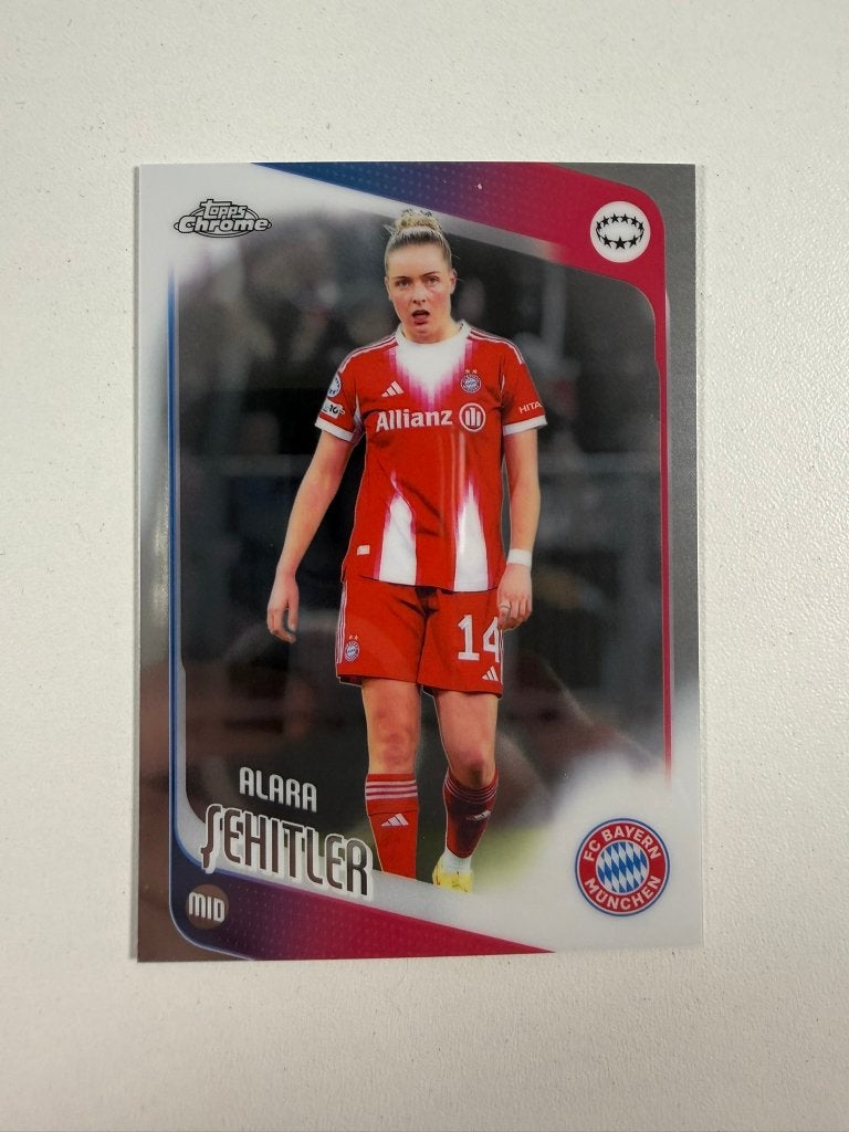 86 Alara Sehitler Topps Women's Chrome 2025-26, Verzamelen, Ophalen of Verzenden, Nieuw, Buitenlandse clubs, Poster, Plaatje of Sticker