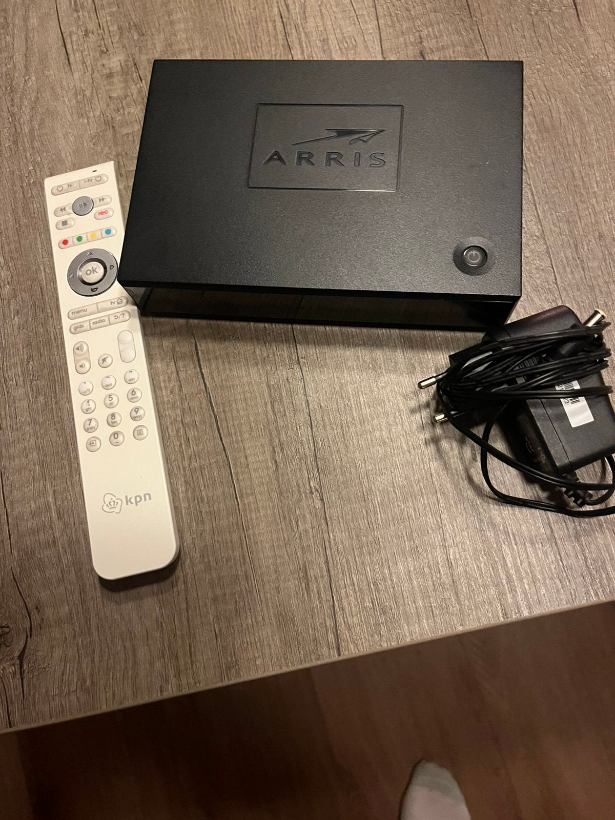 Arris tv ontvanger, Ophalen, Gebruikt