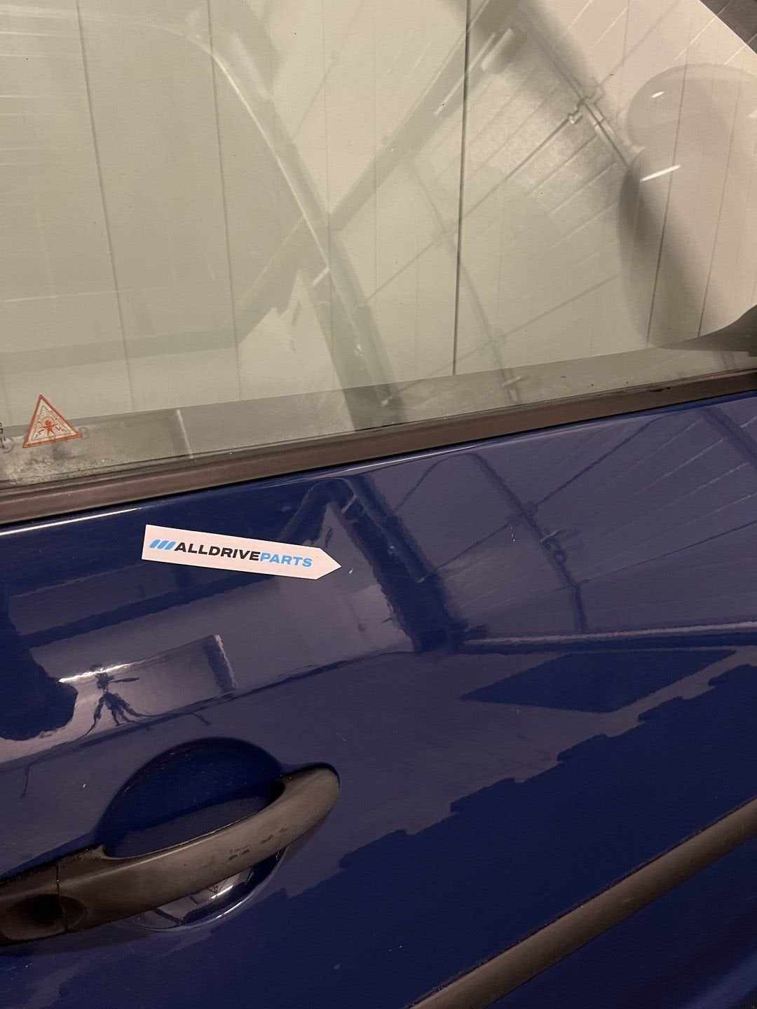 Volkswagen Caddy Voorportier rechts blauw LA5C 2K0831056B, Auto-onderdelen, Gebruikt, -, Deur, -