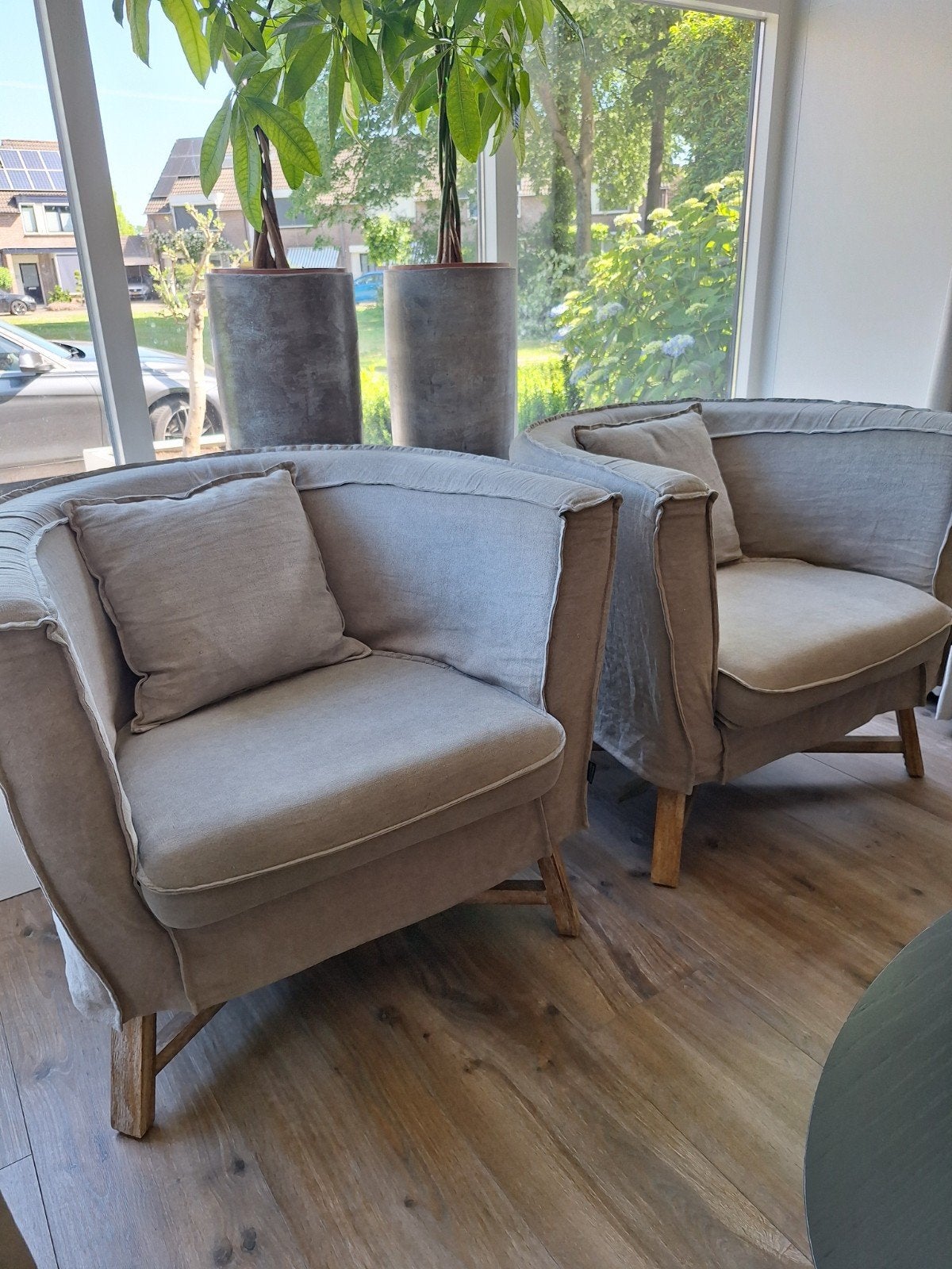 Aura Peeperkorn fauteuil Dirk - Zeer nette staat, Huis en Inrichting, Fauteuils, Zo goed als nieuw, 50 tot 75 cm, 75 tot 100 cm