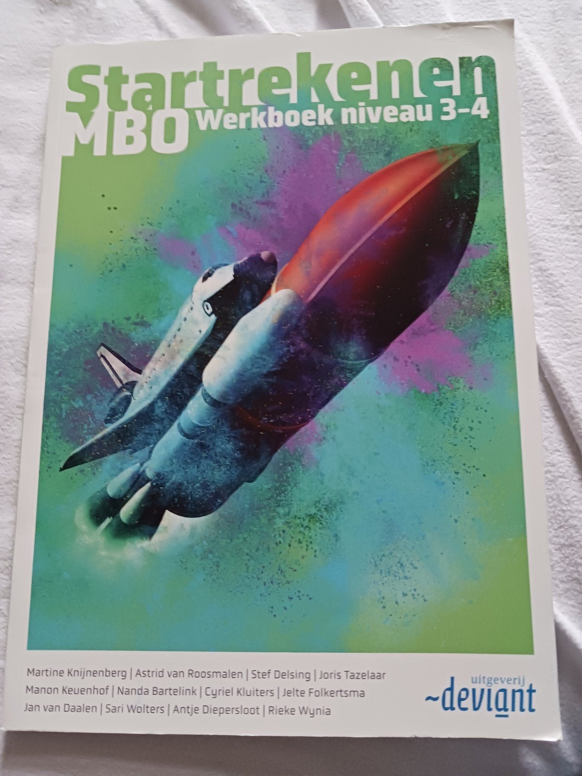 Startrekenen MBO Werkboek niveau 3-4, Ophalen of Verzenden, Zo goed als nieuw, MBO, Martine Knijnenberg, Astrid van Roosmalen, Stef Delsing, Joris T