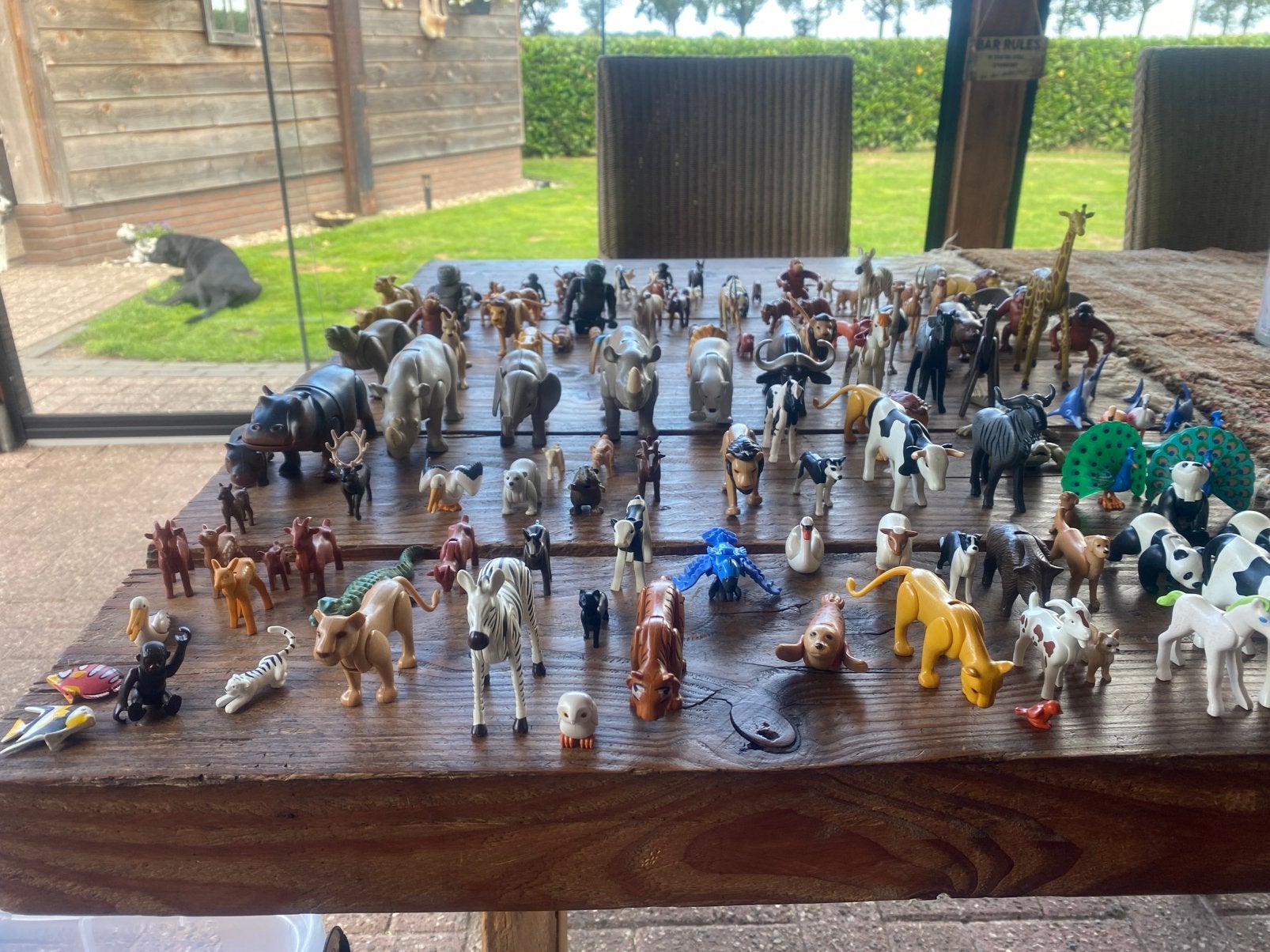 Playmobile dieren heel veel, Ophalen of Verzenden, Zo goed als nieuw
