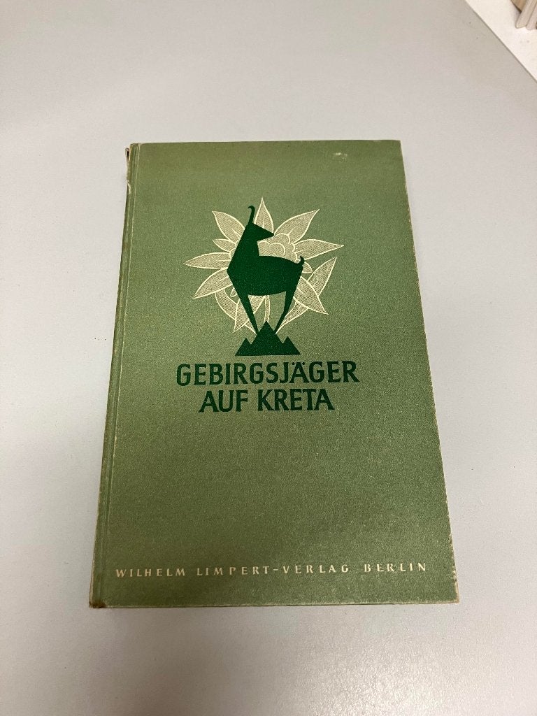 Gebirgsjäger auf Kreta - Wilhelm Limpert Verlag 1942, Verzamelen, Berlin, Wilhelm Limpert Verlag, Zie ook onze andere boeken, Overige soorten