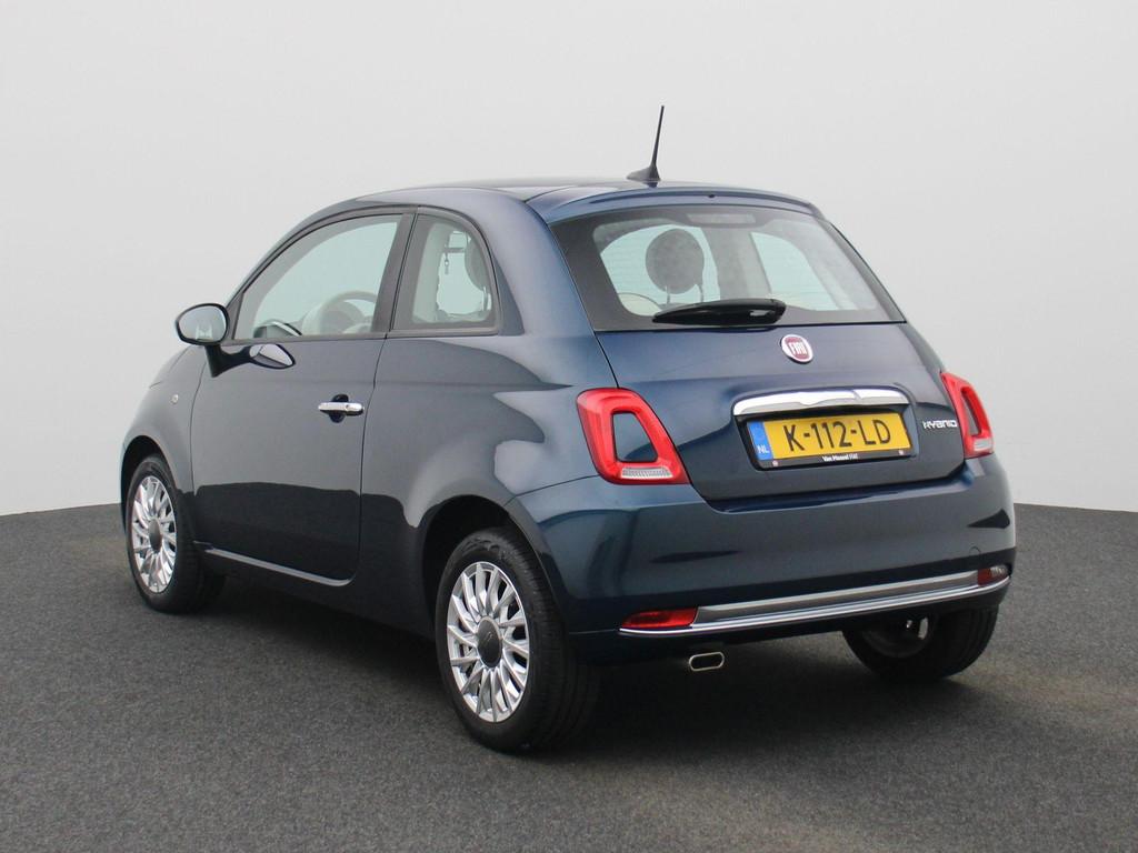 Fiat 500 1.0 Hybrid Lounge | Airco | Cruise Control | Blueto, Auto's, Fiat, 12 maanden, Stof, Euro 6, Origineel Nederlands
