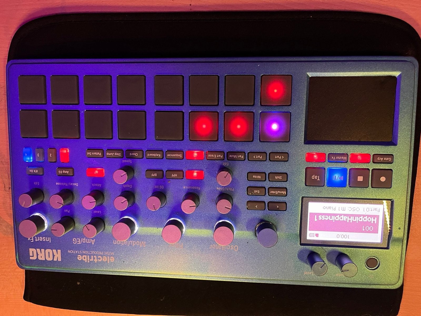Korg electribe 2 blauw, Muziek en Instrumenten, Ophalen, 61 toetsen, Korg