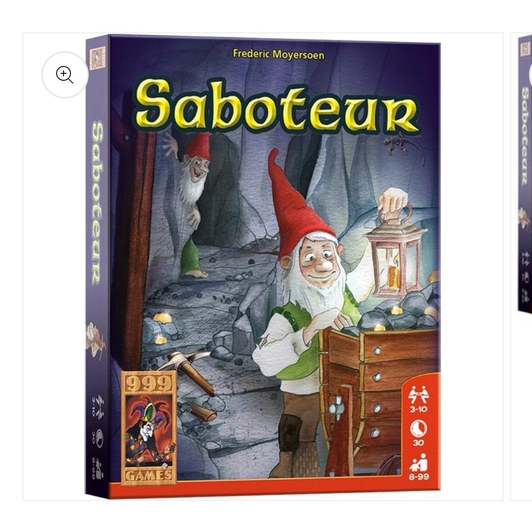 Saboteur bordspel - Nieuw in verpakking, Drie of vier spelers, Ophalen of Verzenden, Nieuw, 999 Games