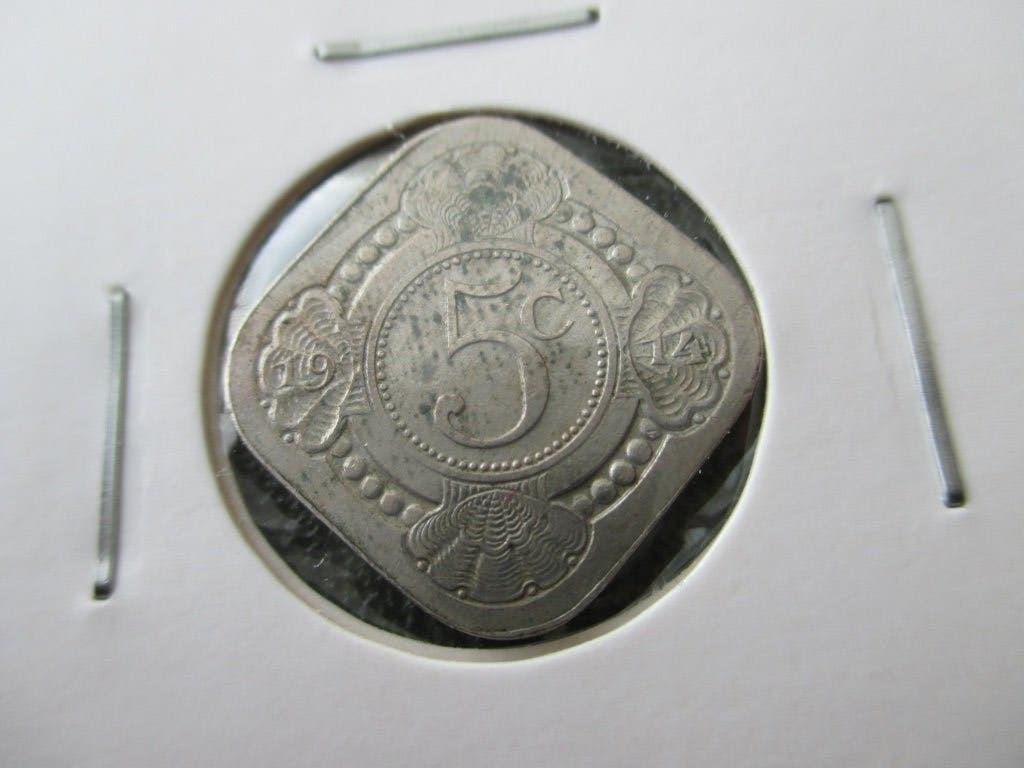 5 cent 1914, Ophalen of Verzenden, Koningin Wilhelmina, 5 cent, Losse munt