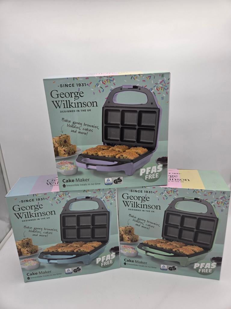 George Wilkinson Cake Maker - PFAS Vrij, Witgoed en Apparatuur, Overige Witgoed en Apparatuur, Nieuw, Ophalen of Verzenden