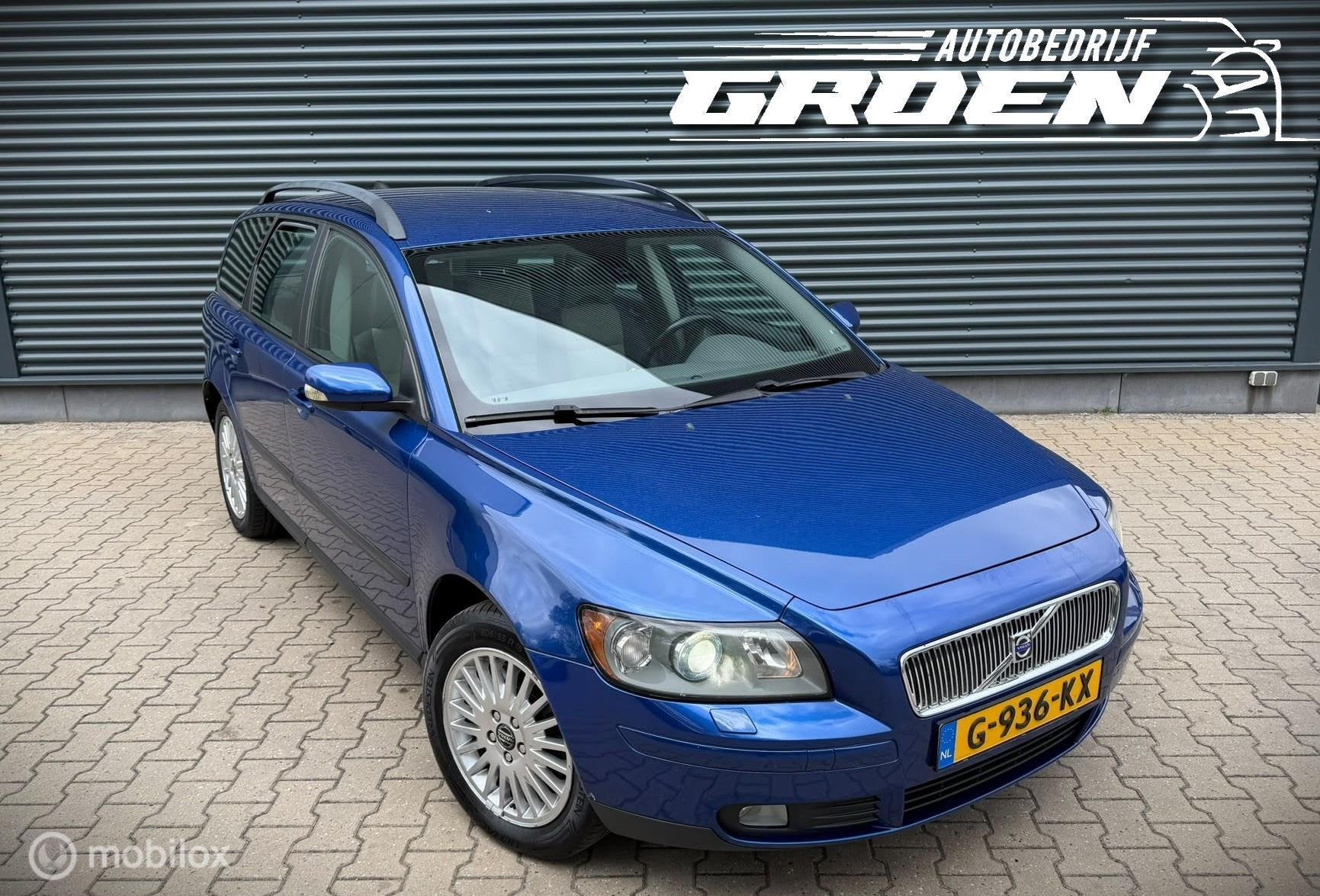Volvo V50 2.5 T5 Kinetic XENON|TREKHAAK|PDC|, Auto's, Gebruikt, 700 kg, Blauw, 2521 cc