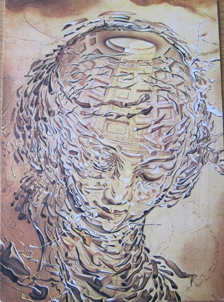 Salvador Dali - exploderend Rafaëlshoofd - 1951 - nieuw, Ophalen of Verzenden, 1980 tot heden, Ongelopen, Overige thema's