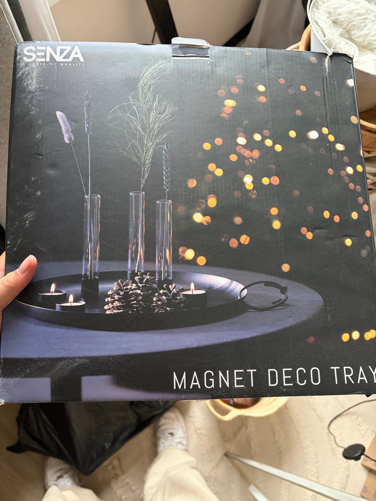 Senza Magnet Deco Tray - Nieuw in doos, Ophalen, Zwart, Nieuw, Metaal