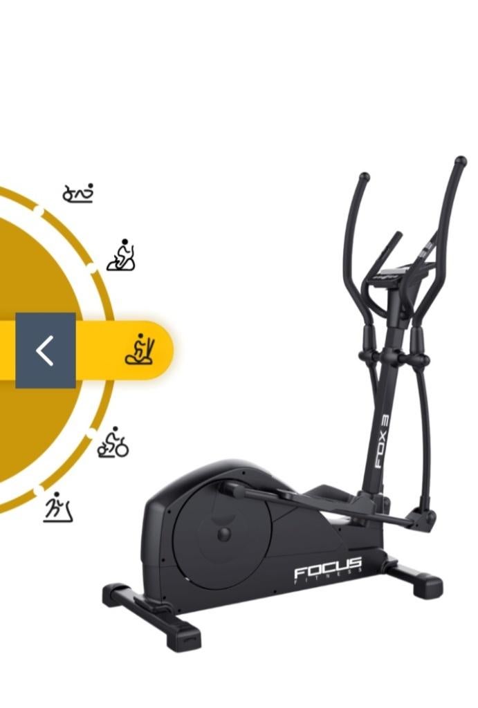 Focus Fitness Fox 3 iPlus, Ophalen, Zo goed als nieuw, Crosstrainer