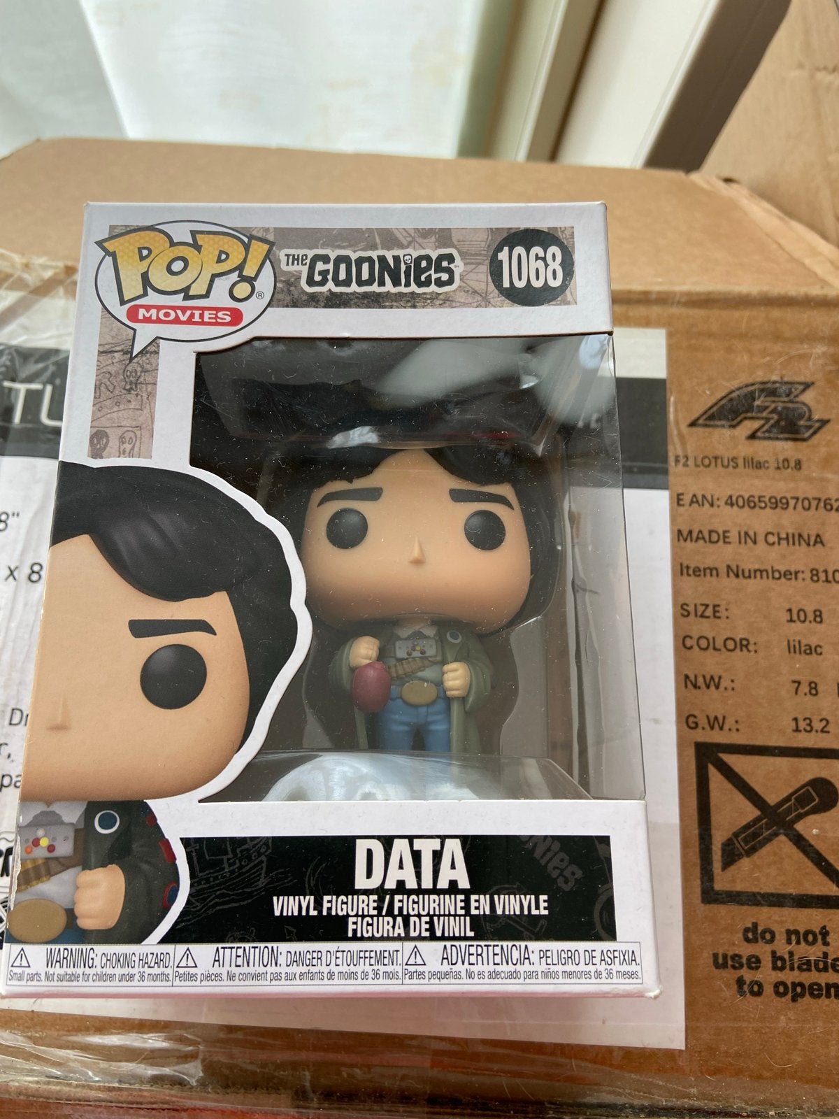 Funko Pop! The Goonies Data #1068 Vinyl Figuur, Ophalen of Verzenden, Nieuw