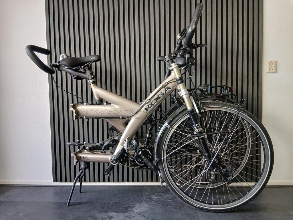 Prachtige opvouwbare koga Miyata TwinTraveller tandem!, Ophalen, Opvouwbaar, Zo goed als nieuw, Koga miyata