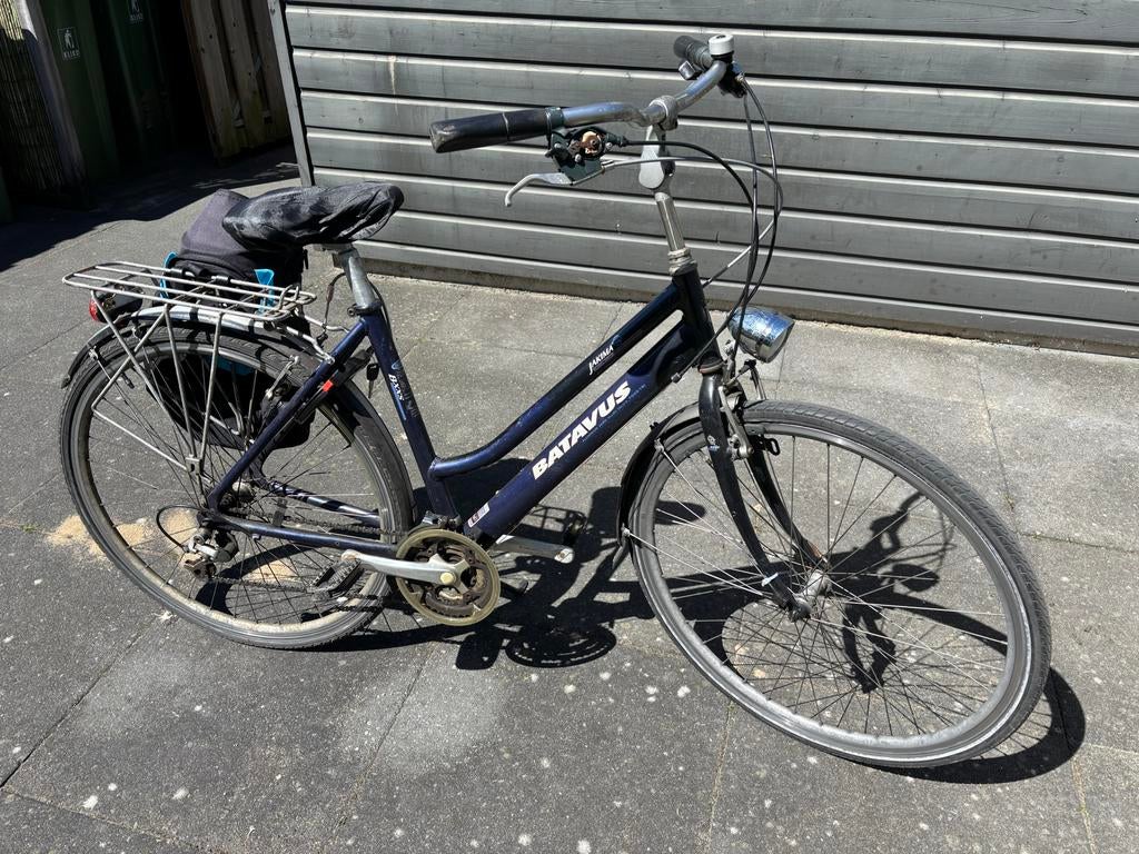 Batavus damesfiets, 3x7 versnellingen, Fietsen en Brommers, Fietsen | Dames | Damesfietsen, Gebruikt, Batavus, Versnellingen, 53 tot 56 cm