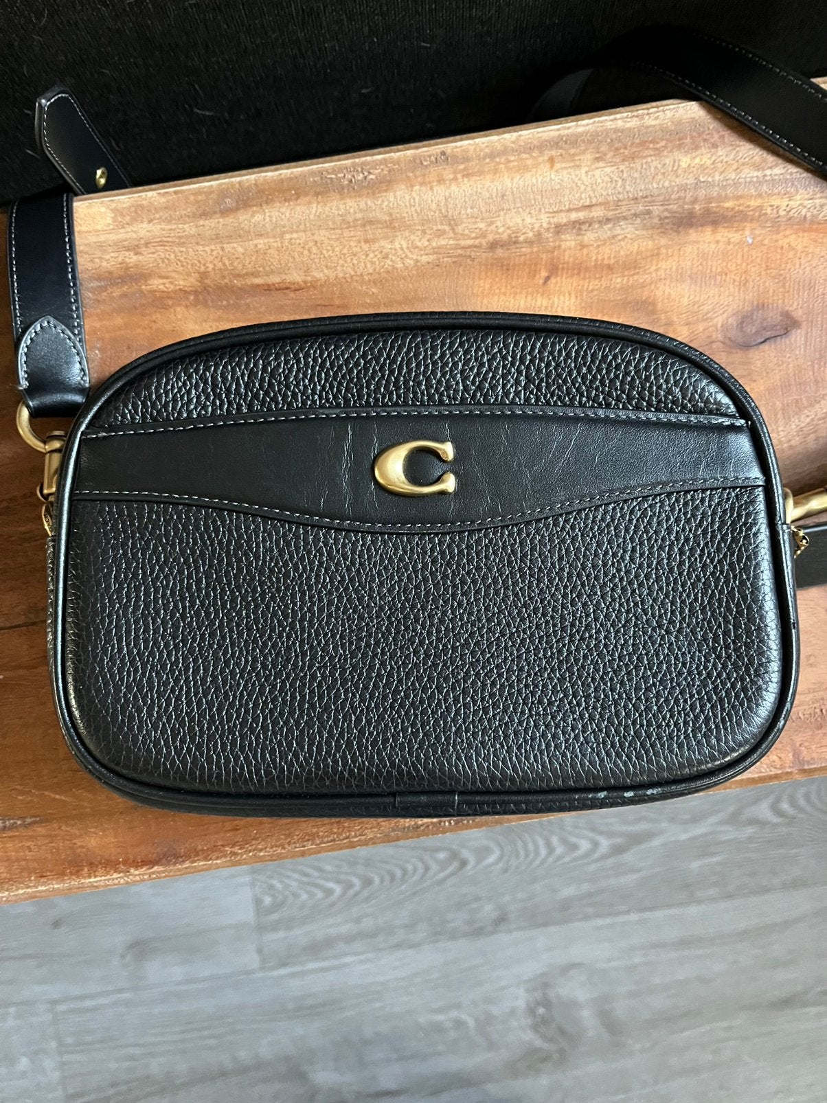 Coach tas, Sieraden, Tassen en Uiterlijk, Tassen | Schoudertassen, Overige merken, Zwart, Ophalen of Verzenden, Zo goed als nieuw