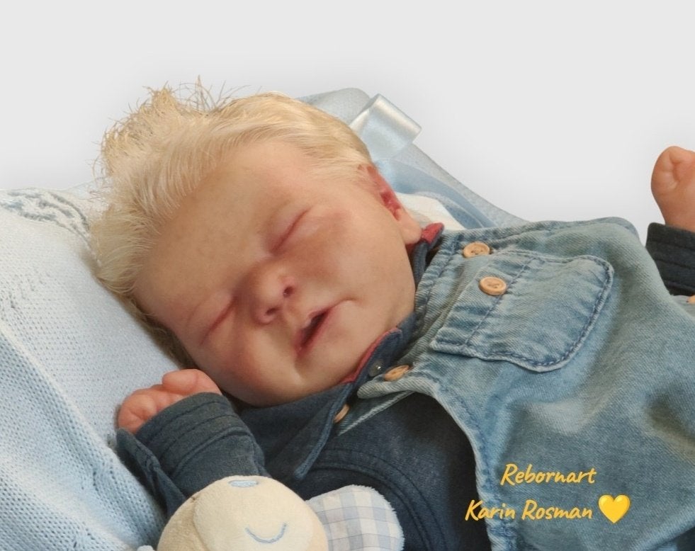 Reborn baby Chase Bonnie Brown, Verzamelen, Ophalen of Verzenden, Nieuw, Babypop, Levensecht of Reborn