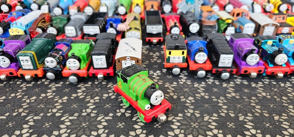 Thomas de trein take n play, Percy Light, Kinderen en Baby's, Speelgoed | Thomas de Trein, Ophalen of Verzenden, Zo goed als nieuw