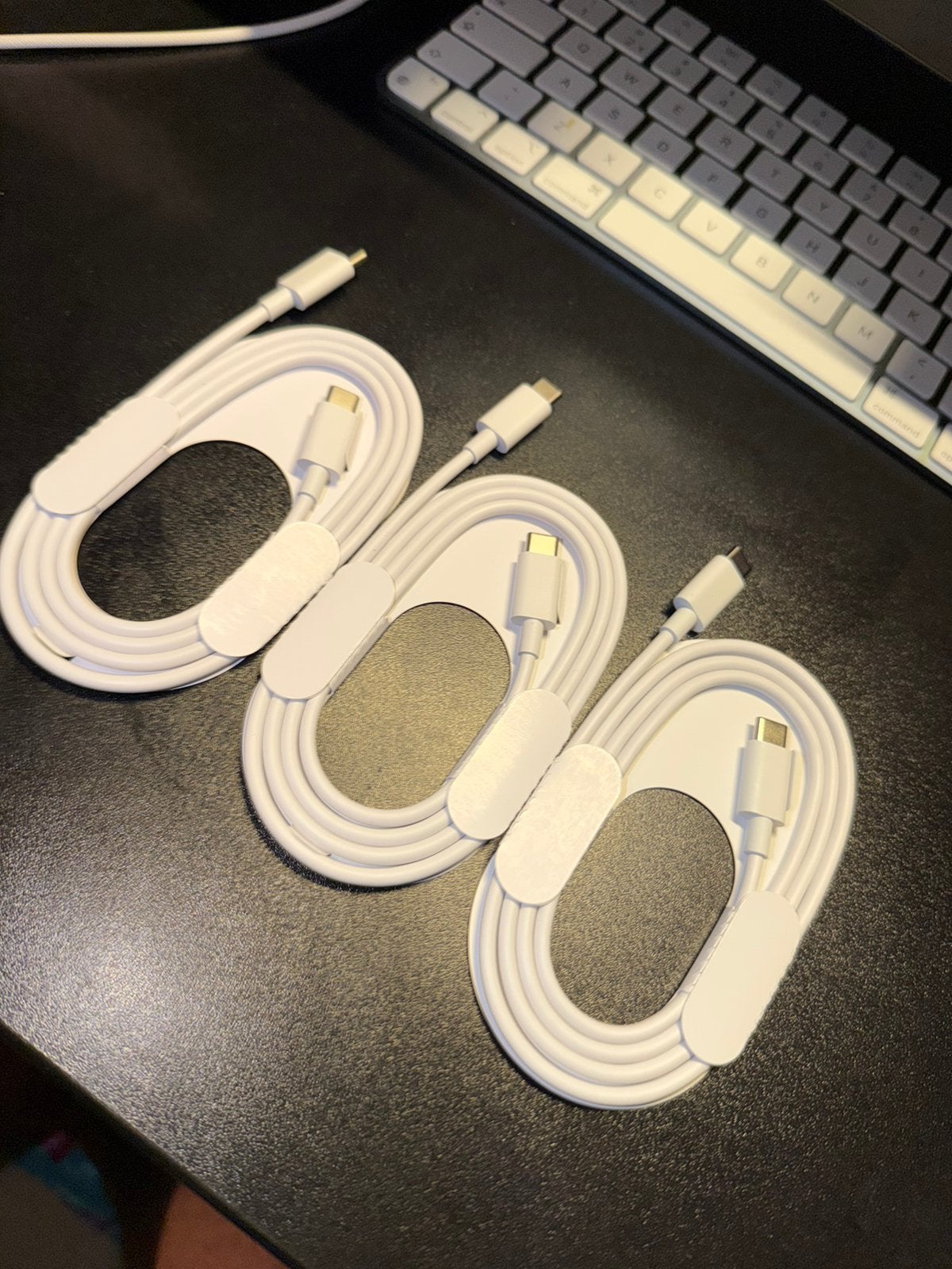 3x Google Pixel usb-c kabels wit 1meter, Ophalen of Verzenden, Nieuw, Snoer of kabel, Universeel