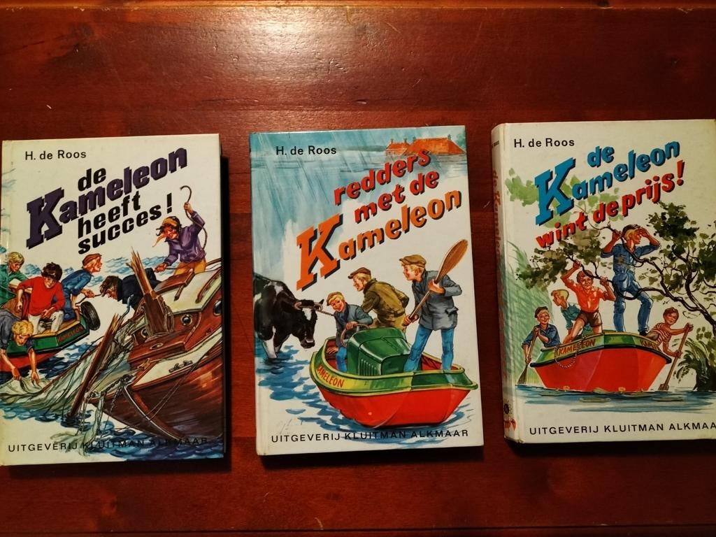 De Kameleon 3 kinder leesboeken, Boeken, Ophalen of Verzenden, Gelezen