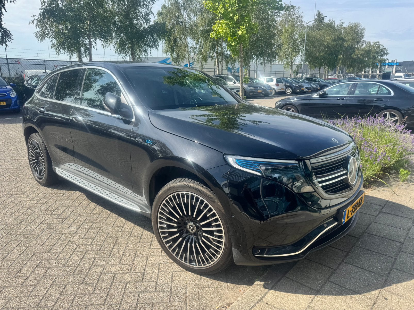 Mercedes-Benz EQC 400 4MATIC 408pk 2021 Zwart, Automaat, 1800 kg, 80 kWh, Zwart