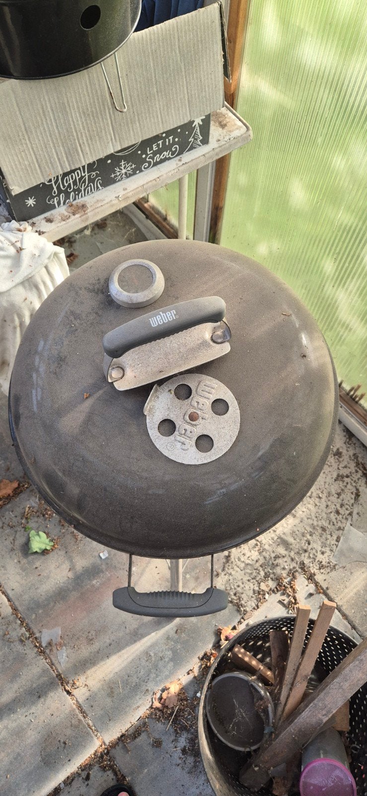 Weber bbq, Ophalen, Gebruikt, Weber