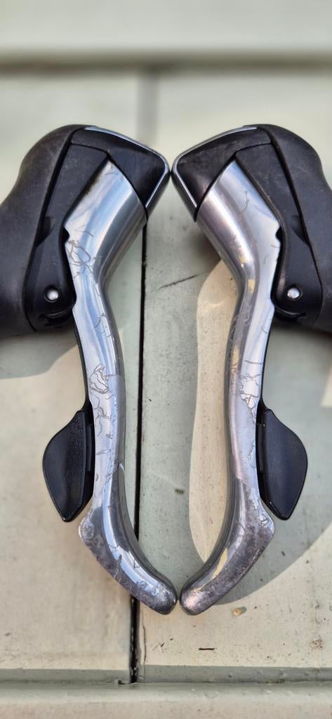 Shimano ST-6600 Ultegra 3x10 Speed Shifters, Gebruikt, Overige typen, Ophalen of Verzenden, Aluminium