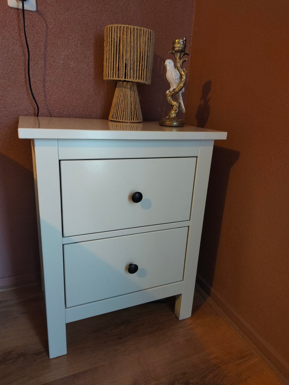 IKEA Hemnes Nachtkastje - Zo goed als nieuw, Ophalen, Minder dan 45 cm, 55 tot 70 cm, Zo goed als nieuw