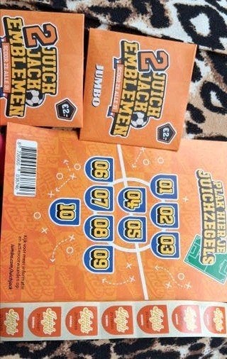 Jumbo juichzegels, Jumbo, Verzenden