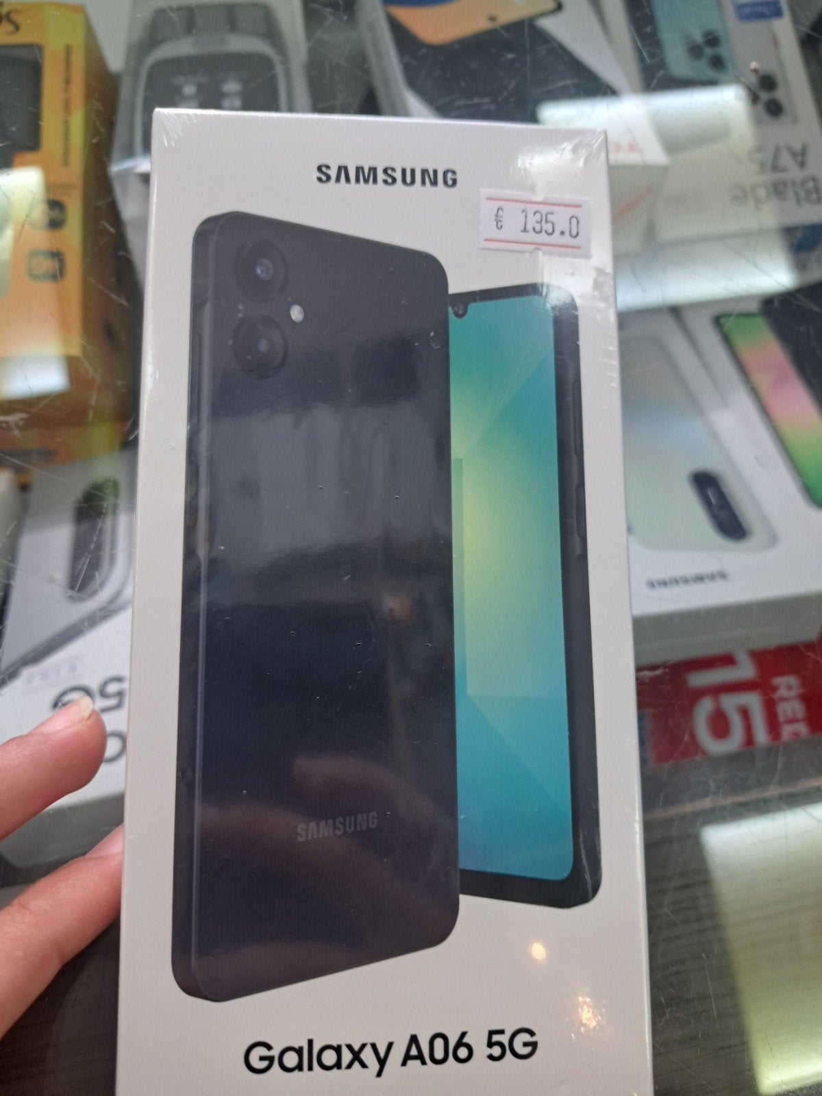 Nieuwe Samsung Galaxy A06 5G - 6GB RAM, 128GB opslag, Zwart, Ophalen of Verzenden