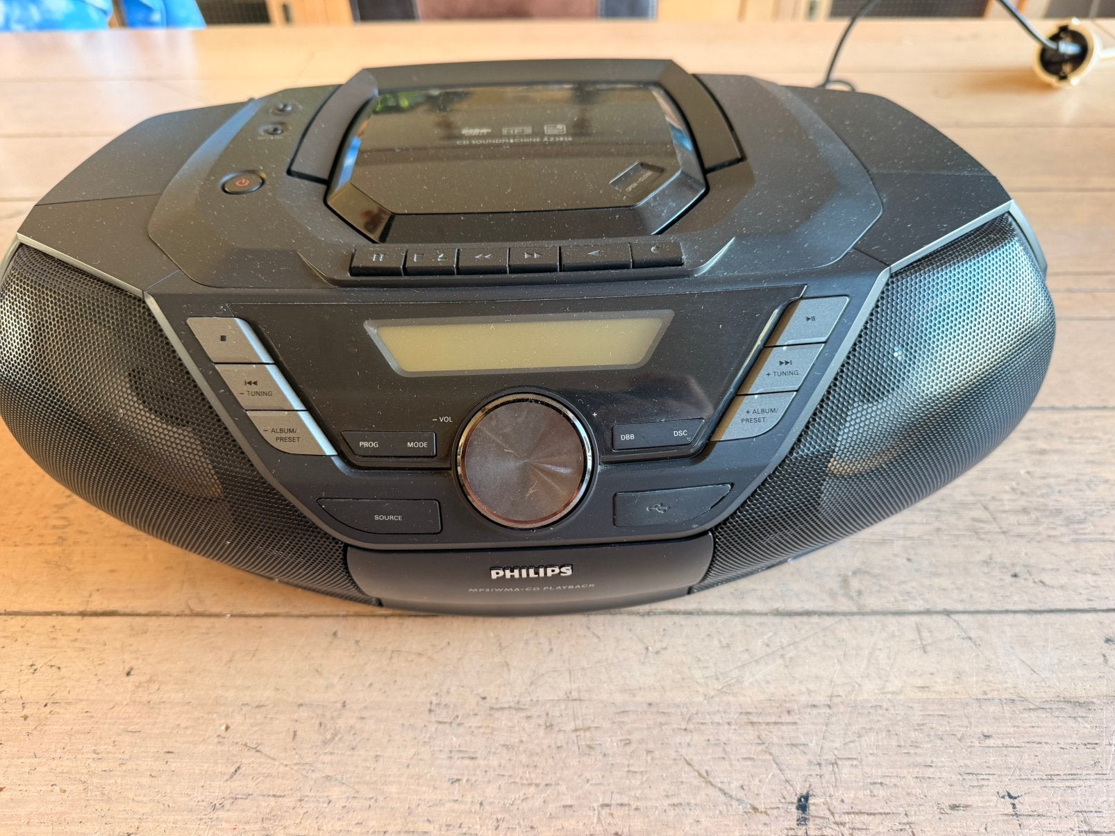 Philips az3856 radio/cd/ cassette speler zie foto’s, Ophalen of Verzenden, Zo goed als nieuw