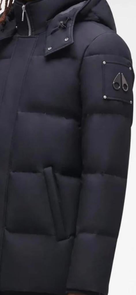 Moose Knuckles Heren Donsjas Zwart Maat xl, Kleding | Heren, Jassen | Winter, Ophalen of Verzenden, Zo goed als nieuw, Maat 56/58 (XL)