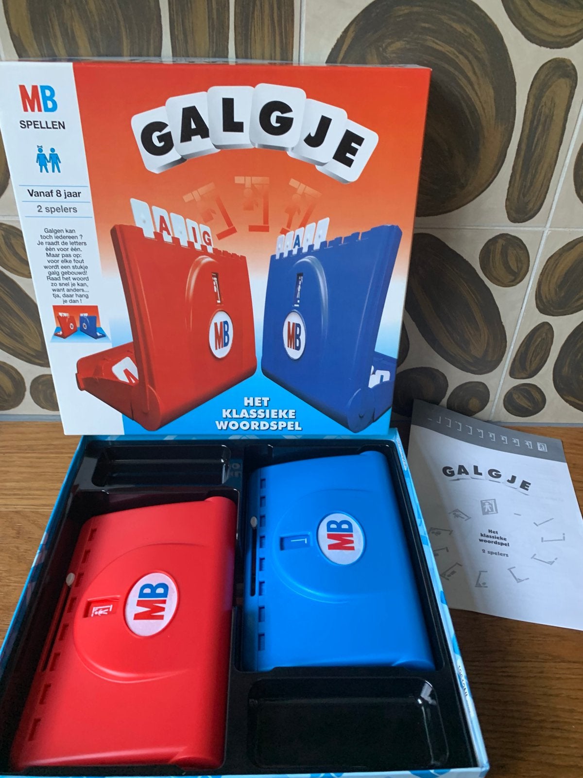 Vintage Hangman board game / Galgje, Ophalen of Verzenden, Zo goed als nieuw