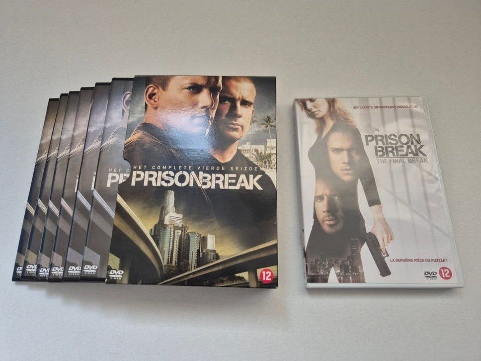 Prison Break DVD Boxset - Seizoen 4 + The Final Break, Engels, Inclusief doosje, Ophalen of Verzenden, Zo goed als nieuw