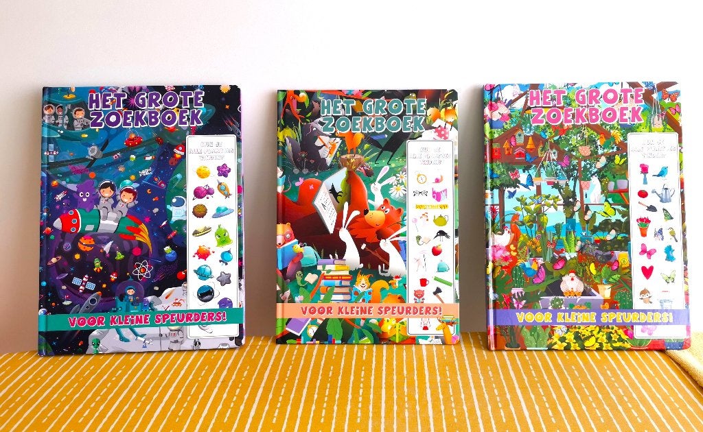 zoekboeken voor de kleine speurder, Ophalen, Zo goed als nieuw, Puzzelen