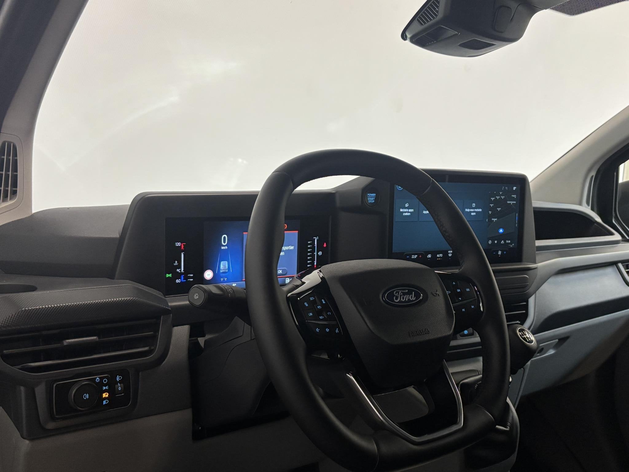 Ford Transit Custom 280 2.0 TDCI L2H1 Trend Nieuw Model Navi, Auto's, Bestelauto's, Voorwielaandrijving, Stof, 1836 kg, 4 cilinders