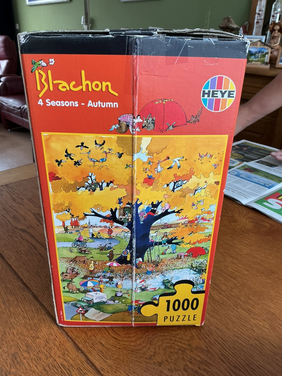 Puzzel 1000 stukjes, Ophalen, 500 t/m 1500 stukjes, Gebruikt, Legpuzzel